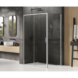 Душевое ограждение NEW TRENDY PRIME 160x100x200 D-0310A/D-0125B хром