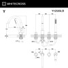 Смеситель для ванны на 4 отверстия WHITECROSS Y Y1232GLB брашированное золото