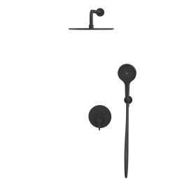 Система для душа скрытого монтажа WHITECROSS Y YSET04TOPBL черный мат