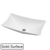 Умывальник WHITECROSS Coral 60x34,5 белый мат иск. камень