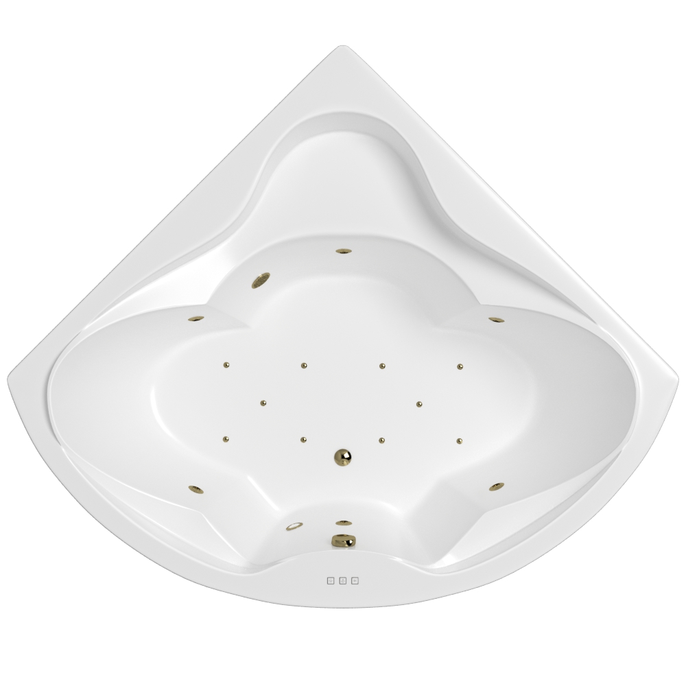 Ванна WHITECROSS Konsul 150x150 RELAX бронза