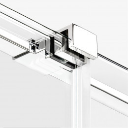 Шторка для ванны NEW TRENDY SMART 150x150 EXK-4105 хром