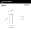 Ершик подвесной WHITECROSS Cubo CU2472NIB брашированный никель