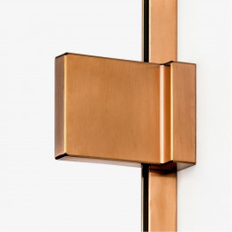 Шторка для ванны NEW TRENDY AVEXA COPPER BRUSHED 50x150 EXK-3802 брашированная медь
