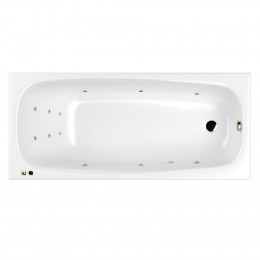 Ванна WHITECROSS Layla 180x80 LINE бронза