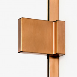Душевое ограждение NEW TRENDY AVEXA COPPER BRUSHED 130x200 EXK-7172 брашированная медь