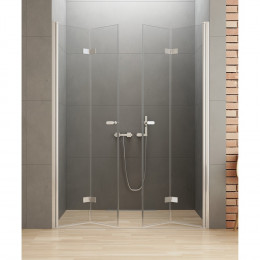 Дверь в нишу NEW TRENDY NEW SOLEO складные 230x195 D-0262A хром