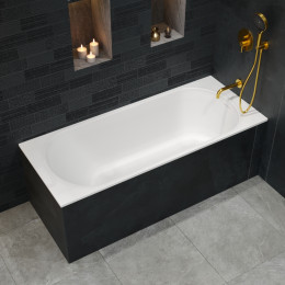 Ванна WHITECROSS Gin 170x70 белый мат иск. камень