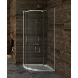 Душевое ограждение NEW TRENDY NEW KOMFORT 80x80x195 K-0434 хром