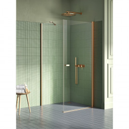 Душевое ограждение NEW TRENDY NEW SOLEO COPPER BRUSHED 80x100x195 K-2290-WP брашированная медь