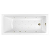 Ванна WHITECROSS Wave Slim 170x75 RELAX бронза