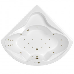 Ванна WHITECROSS Konsul 150x150 ULTRA бронза