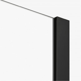 Шторка для ванны NEW TRENDY SMART BLACK 170x150 EXK-4211 черный