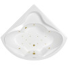 Ванна WHITECROSS Konsul 150x150 RELAX золото