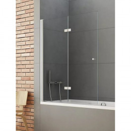 Шторка для ванны NEW TRENDY NEW SOLEO 100x140 P-0028 L хром