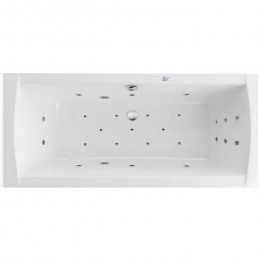 Ванна EXCELLENT Aquaria Lux Slim 180x80 ULTRA хром