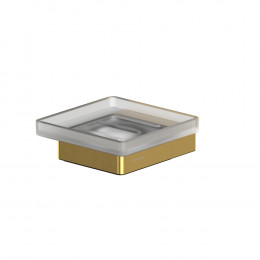 Мыльница подвесная WHITECROSS Cubo CU2420GLB брашированное золото