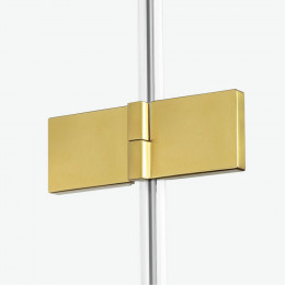Дверь в нишу NEW TRENDY AVEXA GOLD BRUSHED 110x200 EXK-1721 брашированное золото