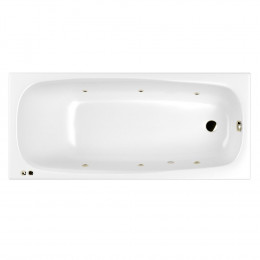 Ванна WHITECROSS Layla Slim 170x75 SOFT бронза