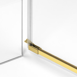 Душевое ограждение NEW TRENDY AVEXA GOLD SHINE L 120x70x200 EXK-2118 золото