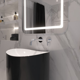 Смеситель для умывальника скрытого монтажа WHITECROSS Y Y1216CR хром