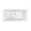 Ванна WHITECROSS Savia Duo 170x80 NANO золото