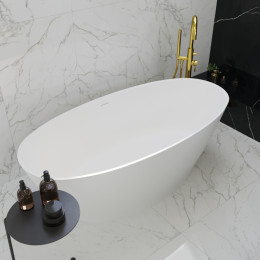 Ванна WHITECROSS Glock 170x80 белый мат иск. камень