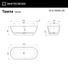 Ванна WHITECROSS Tawna 180x80 белый мат иск. камень