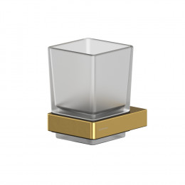 Стакан подвесной WHITECROSS Cubo CU2430GLB брашированное золото