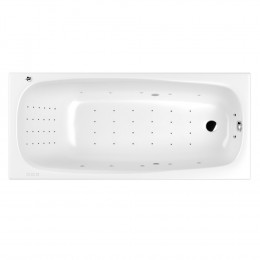 Ванна WHITECROSS Layla Slim 180x80 NANO хром