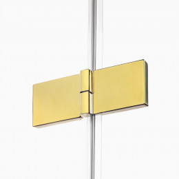 Дверь в нишу NEW TRENDY AVEXA GOLD SHINE L 140x200 EXK-1642 золото