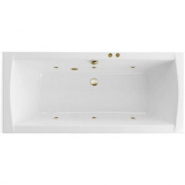 Ванна EXCELLENT Aquaria Lux 180x80 SOFT бронза