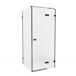 Душевое ограждение NEW TRENDY AVEXA BLACK 100x100x200 EXK-1591 черный