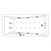 Ванна WHITECROSS Palace 180x80 ULTRA белый