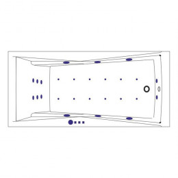 Ванна WHITECROSS Palace 180x80 ULTRA белый