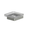 Мыльница подвесная WHITECROSS Cubo CU2420NIB брашированный никель