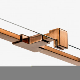 Душевое ограждение NEW TRENDY AVEXA COPPER BRUSHED R 100x70x200 EXK-3647 брашированная медь