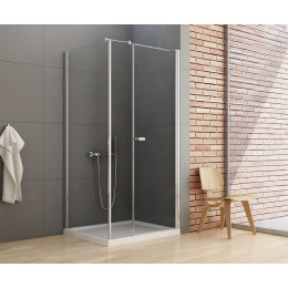 Душевое ограждение NEW TRENDY NEW SOLEO 100x90x195 K-0360 хром