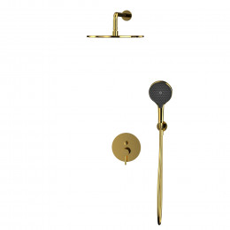 Система для душа скрытого монтажа WHITECROSS Y YSET04TOPGL золото