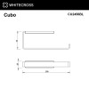 Полотенцедержатель WHITECROSS Cubo CU2456BL черный мат