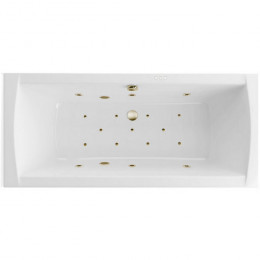 Ванна EXCELLENT Aquaria Lux Slim 180x80 RELAX бронза