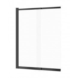 Шторка для ванны NEW TRENDY SENSI BLACK 100x150 P-0046 черный