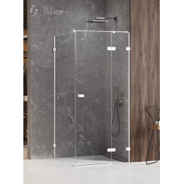 Душевое ограждение NEW TRENDY AVEXA WHITE R 80x110x200 EXK-2735 белый