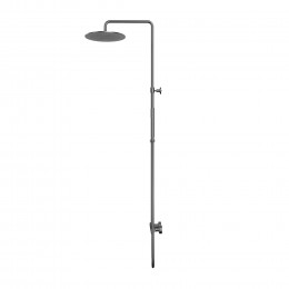 Система для душа наружного монтажа, оружейная сталь, WHITECROSS Y Y1244GM 