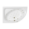 Ванна WHITECROSS Aquarella 170x110 левая ULTRA бронза