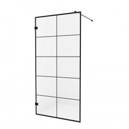 Душевое ограждение NEW TRENDY AVEXA BLACK 100x200 EXK-2023 черный