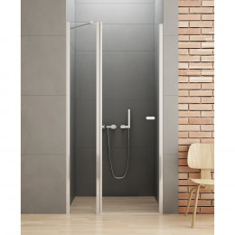 Дверь в нишу NEW TRENDY NEW SOLEO одинарная 100x195 D-0156A хром