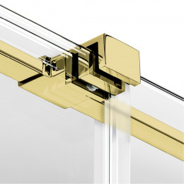 Шторка для ванны NEW TRENDY SMART LIGHT GOLD 140x150 EXK-4312 светлое золото