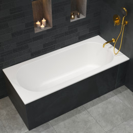 Ванна WHITECROSS Gin 170x75 белый мат иск. камень