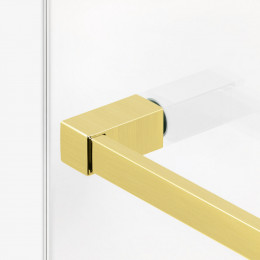 Душевое ограждение NEW TRENDY AVEXA GOLD BRUSHED 100x200 EXK-7027 брашированное золото